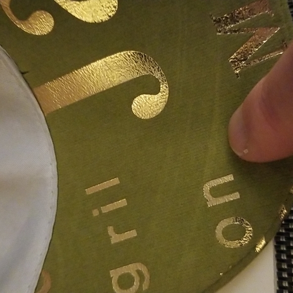 Suvenier fashion - Unisex - Ball cap velvet - light green / gold - size S-M - Picture 6 of 6